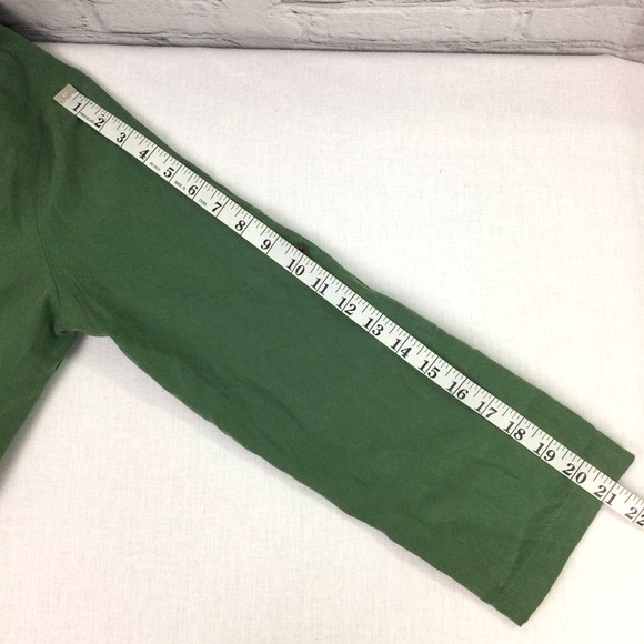 Papaya Women's Lightweight Hooded 3/4 Roll Up Long Sleeve Green Jacket M - Picture 10 of 11